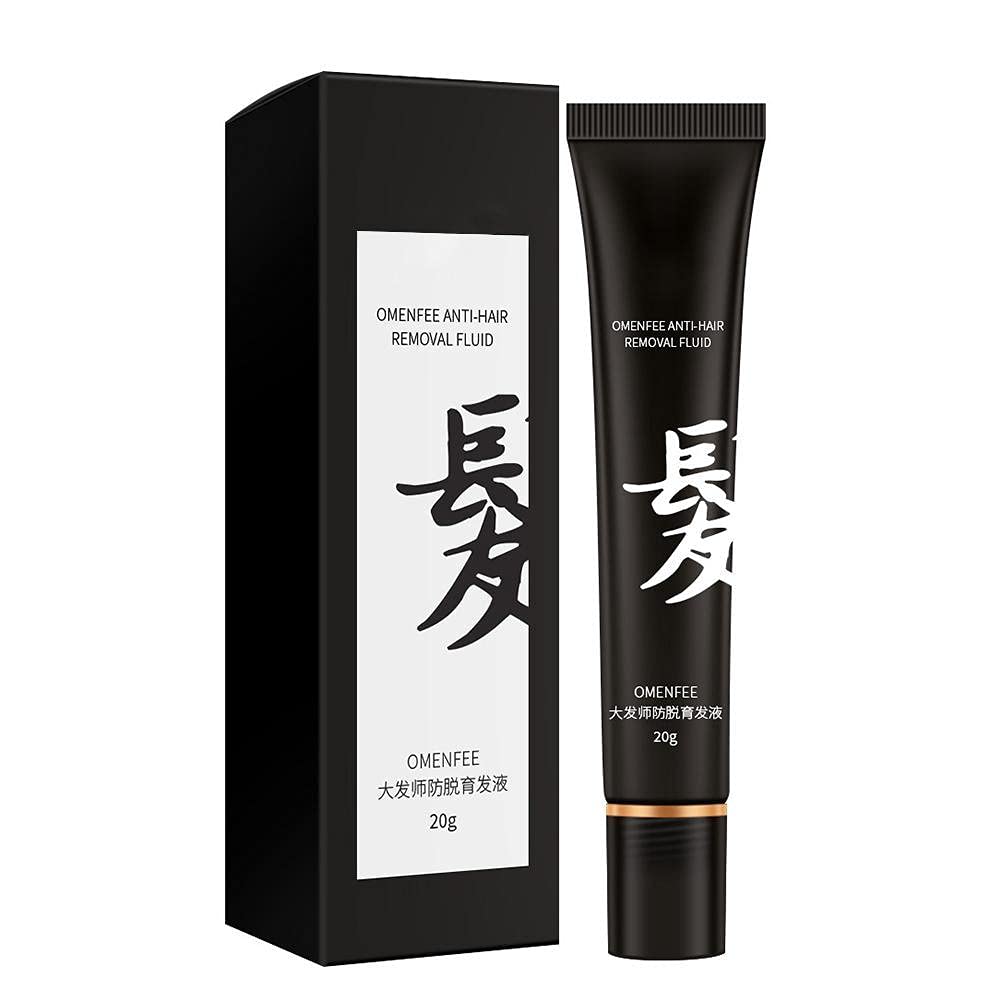 Natural Hair Growth Serum with Plant Extracts & Rolling Ball Massage - Scalp Treatment for Thicker Hair (For All Hair Types) - Promote Hair Regrowth for Men & Women at Home or Salon