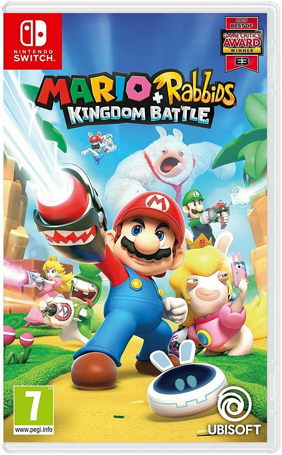 Mario + Rabbids Kingdom Battle - Nintendo Switch Game | Fun Strategy Adventure for Kids & Adults | Perfect for Family Game Nights & Solo Play