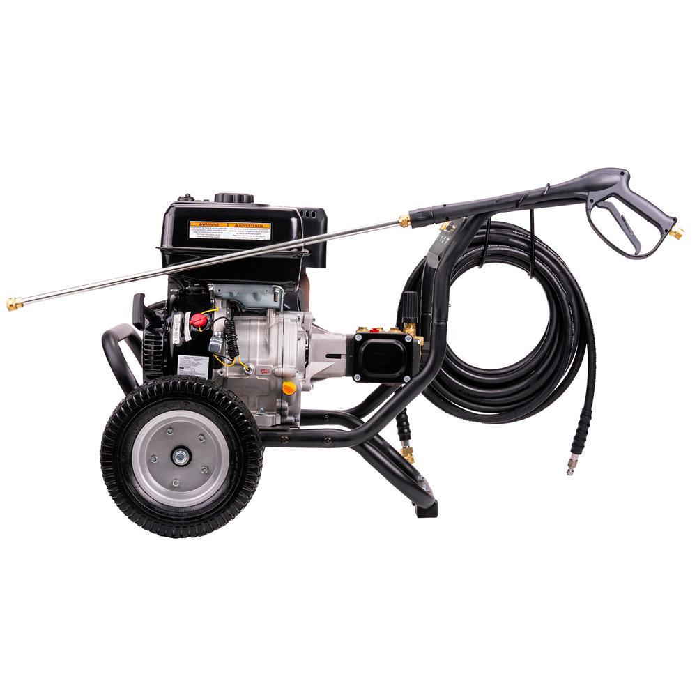 iPower PWF4200SH AR Annovi Reverberi 13 HP 4200 PSI 4 GPM Gas Pressure Washer - Heavy Duty Power Cleaner for Driveways, Decks & Outdoor Cleaning