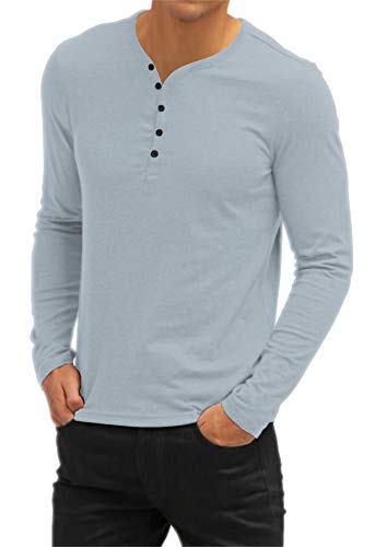 B7 Long Sleeve- Light Blue