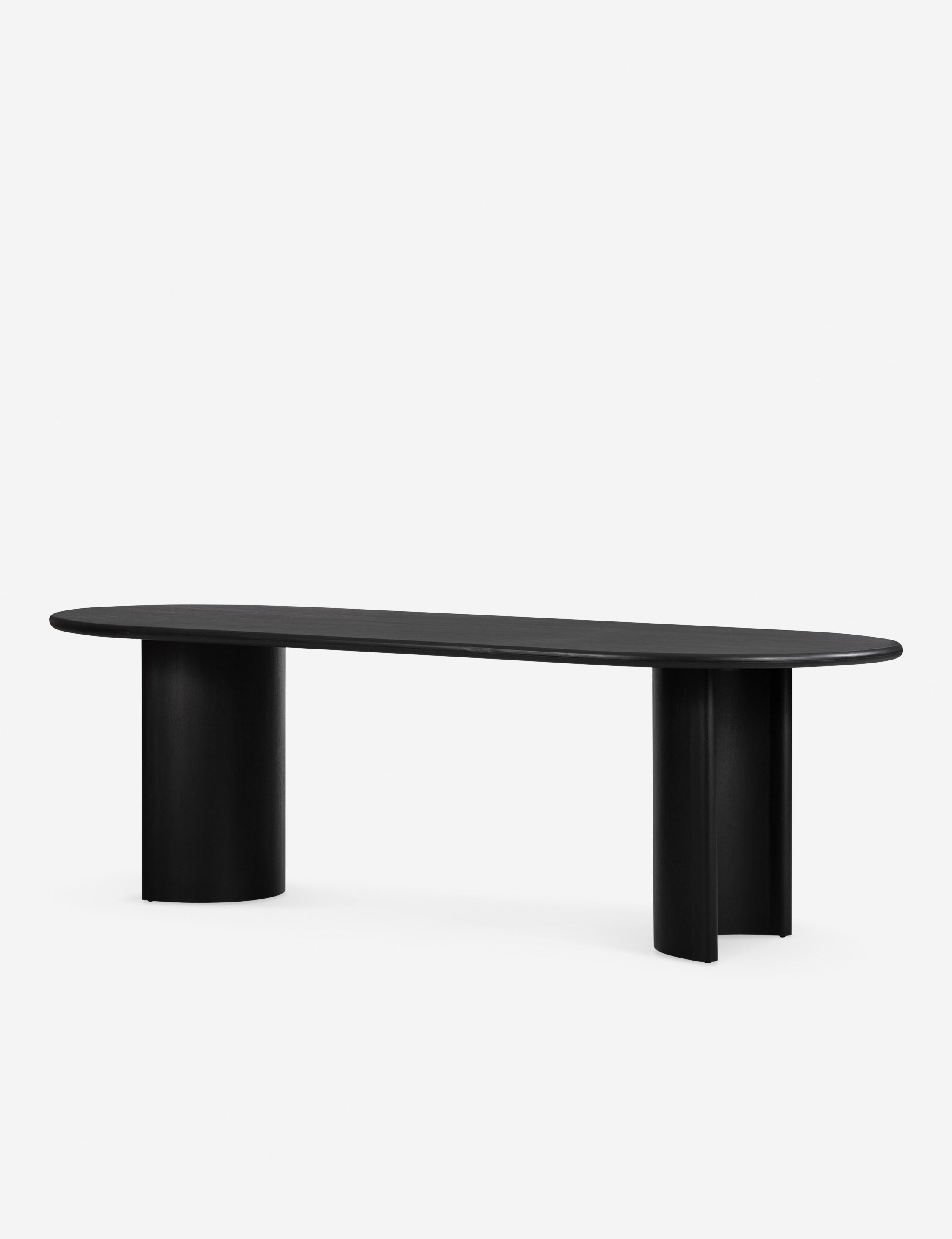 Modern Gilda Oval Dining Table - Solid Wood Kitchen Table for 6 - Perfect for Family Dinners & Entertaining Guests