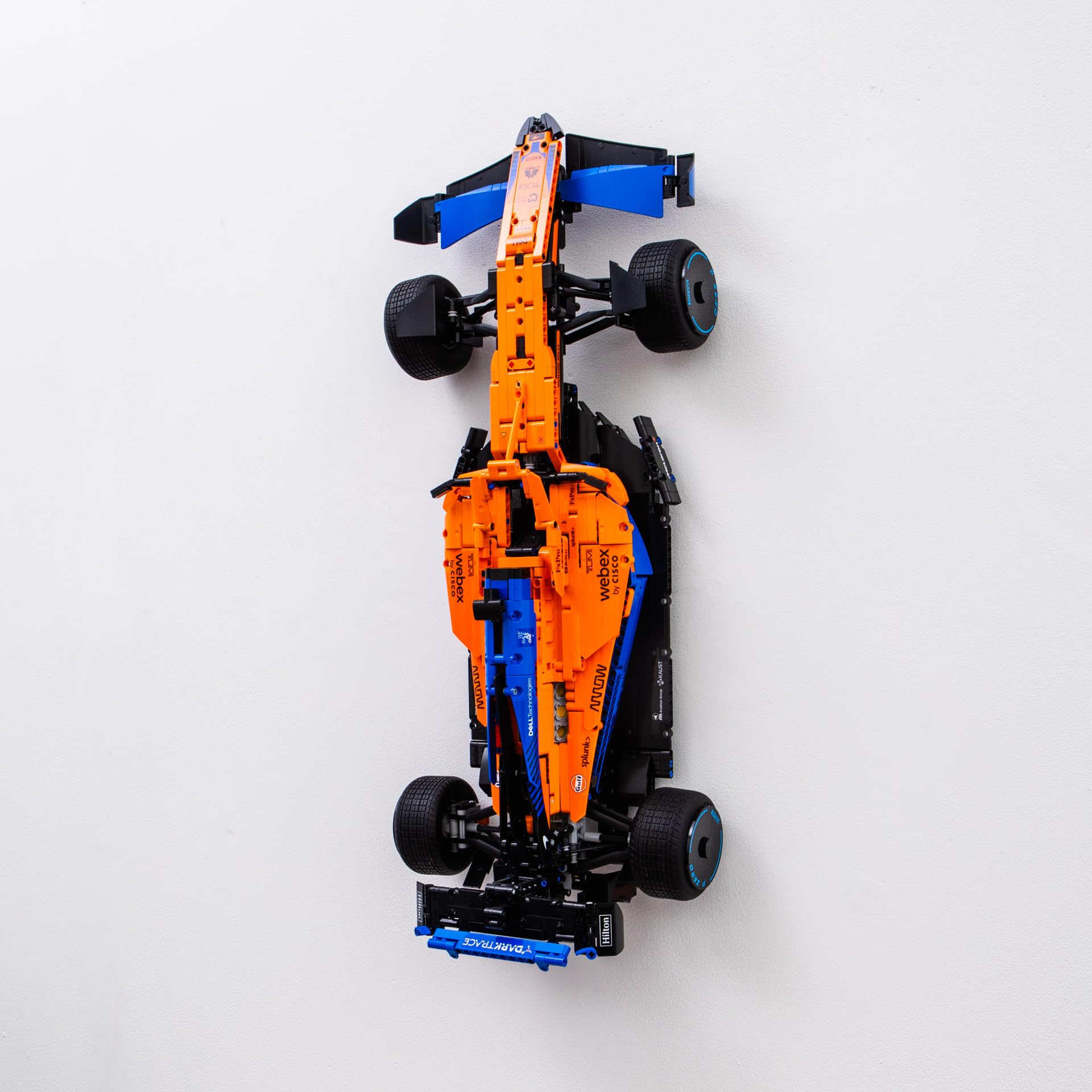 Wall Mount Hook for Lego 42141 Technic McLaren Formula 1 2022 Replica Race Car Model Building Kit - F1 Motor Sport Set - Perfect for Displaying LEGO Models in Bedrooms, Offices, or Game Rooms