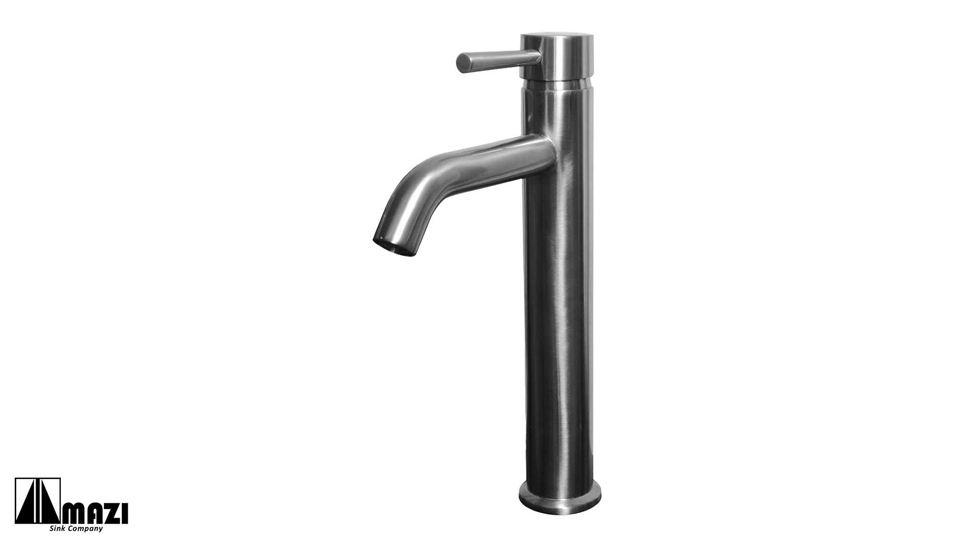 Modern Bathroom Vessel Faucet 10119A1 - Single Hole Above Counter Sink Faucet with High Arc Spout for Vanity, Powder Room & Luxury Bathroom Decor