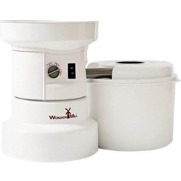 Premium Wondermill Electric Grain Grinder for Flour, Grains & Spices - Perfect for Home Baking, Bread Making & Healthy Cooking