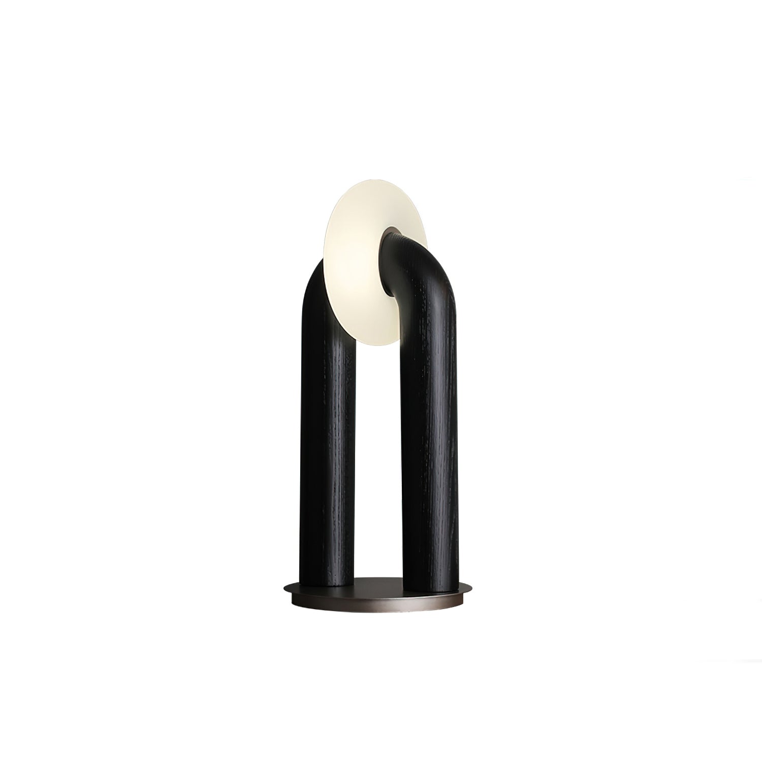 Arcadia Modern Table Lamp - Stylish LED Nightstand Light for Bedroom, Living Room & Office - Warm White & Cool White Dimmable Lighting with USB Port