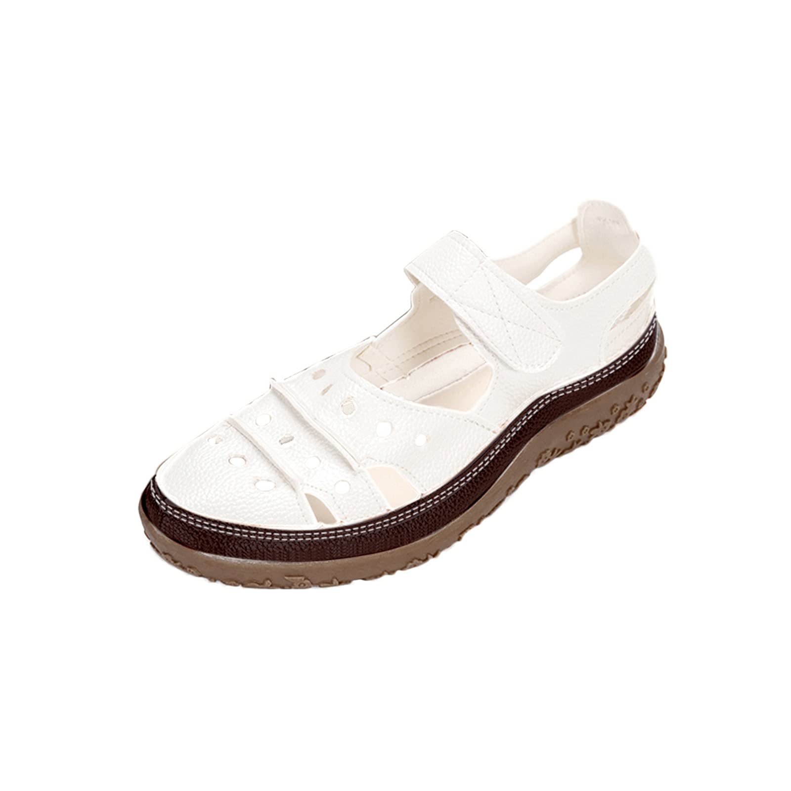 Breathable Hollow Sandals for Women - Summer Fashion Casual Sandals with Arch Support - Perfect for Beach, Vacation & Everyday Wear