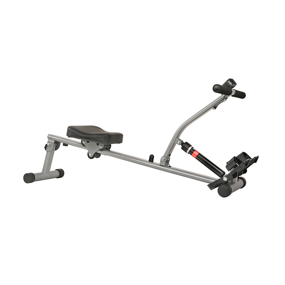 12-Level Adjustable Magnetic Rowing Machine with Digital LCD Monitor - Full Body Workout for Home Gym & Cardio Training