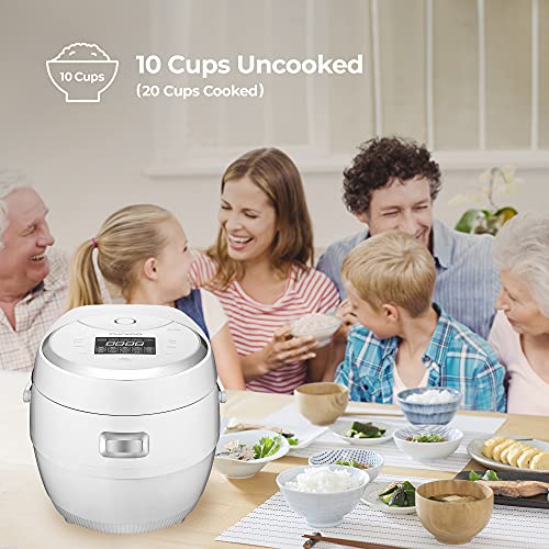 Refurbished B Grade 10-Cup Micom Rice Cooker (CR-1020F) - Perfect for Family Dinners & Meal Prep