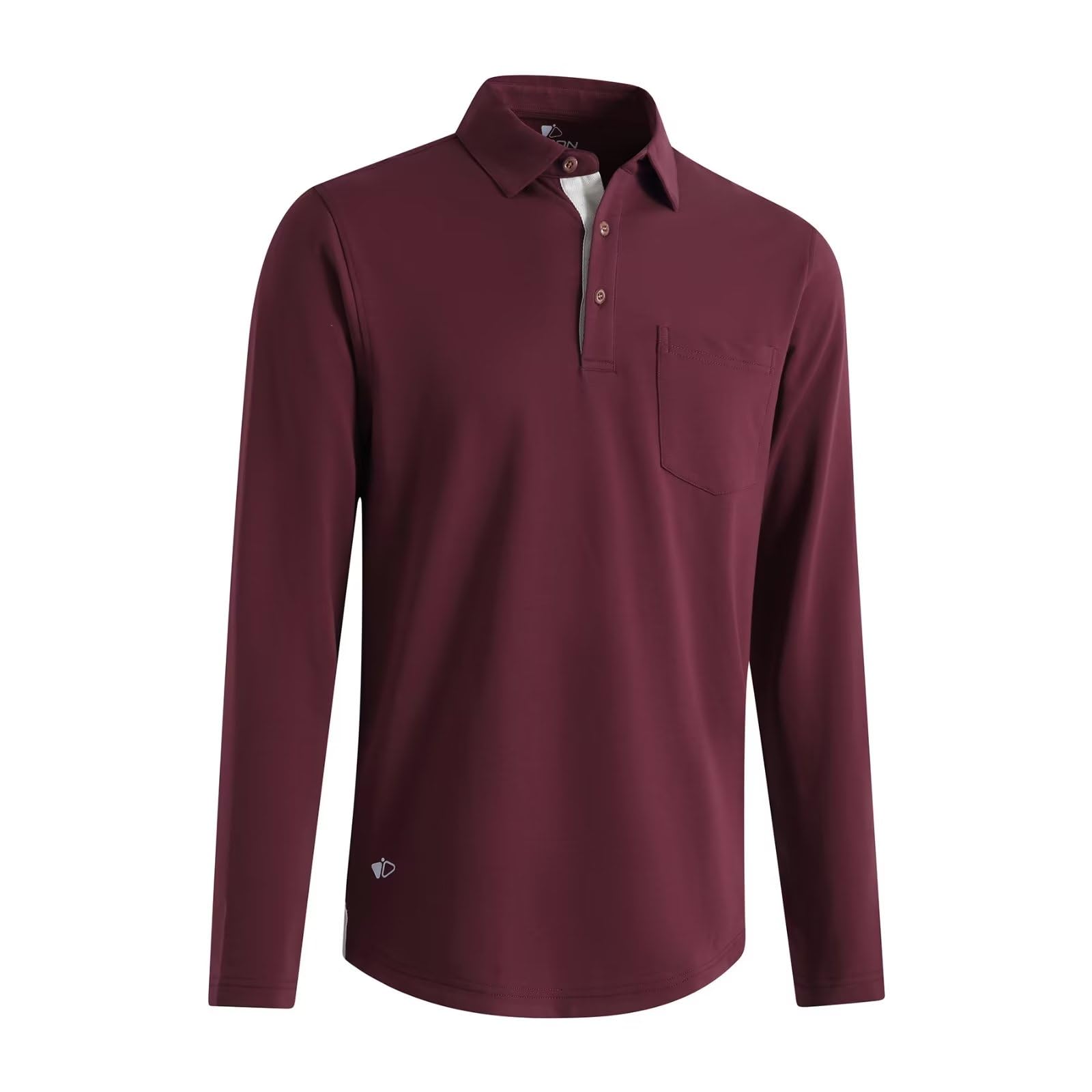 Men's Long & Short Sleeve Polo Shirts - Breathable Cotton Blend, Pocket Design, Casual Slim Fit Button Down Collar Shirts for Work, Golf & Everyday Wear