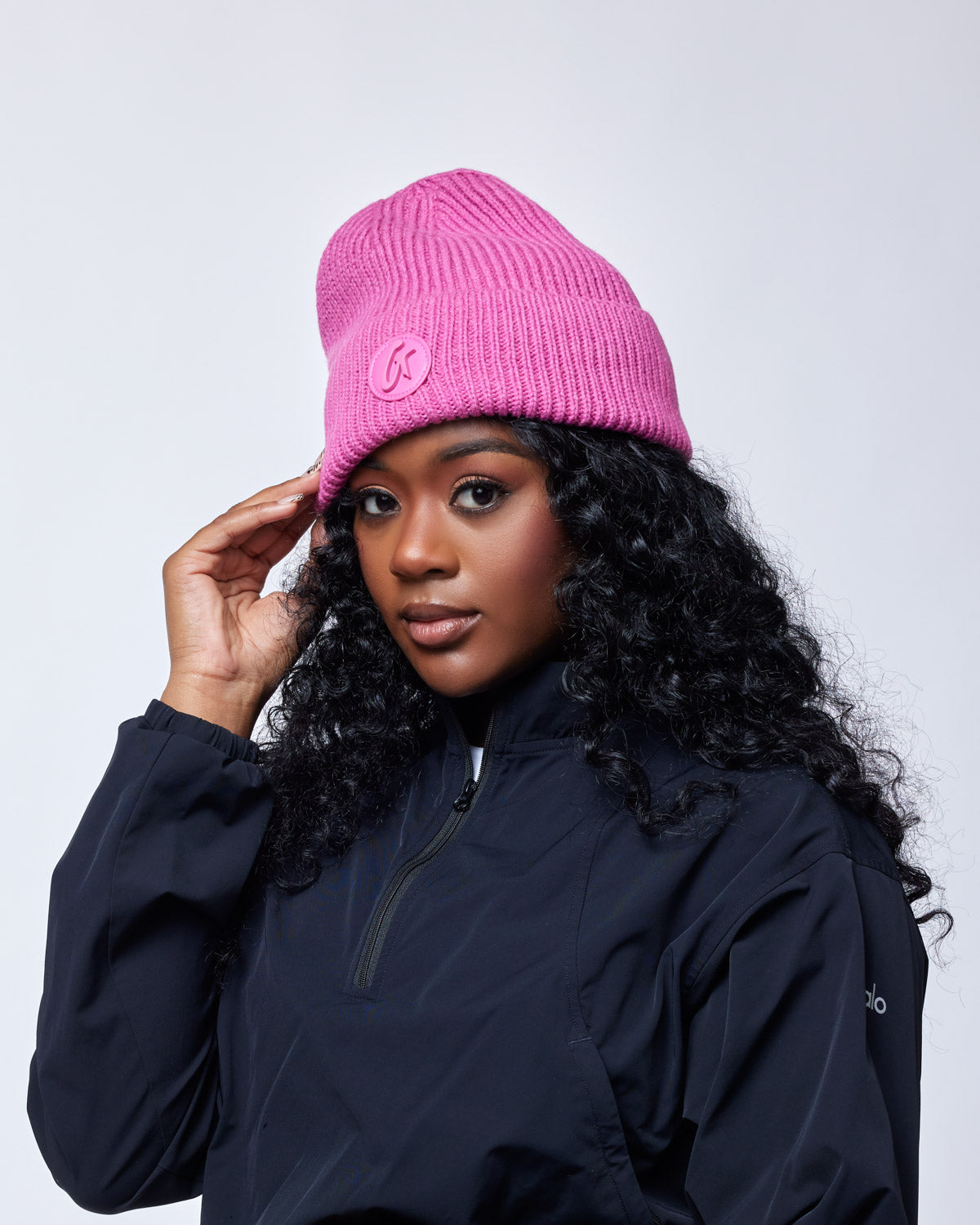 Classic Beanie Hat for Women & Men - Soft Winter Knit Cap in Hot Pink - Perfect for Skiing, Snowboarding & Cold Weather Activities