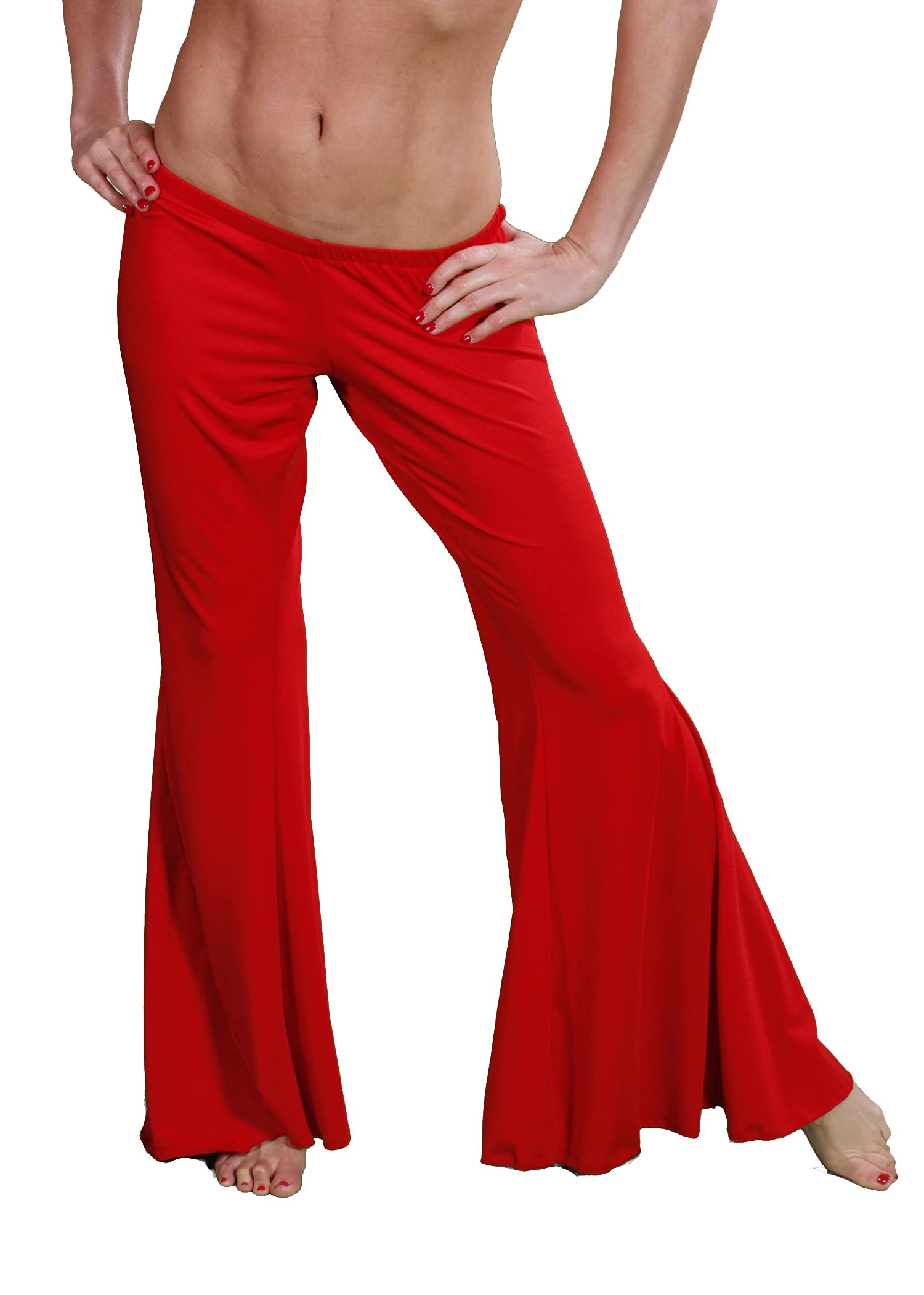 Belly Dance Spandex Yoga Pants - High Waisted Stretchy Workout Leggings for Women | Perfect for Yoga, Belly Dancing, Gym & Lounge Wear