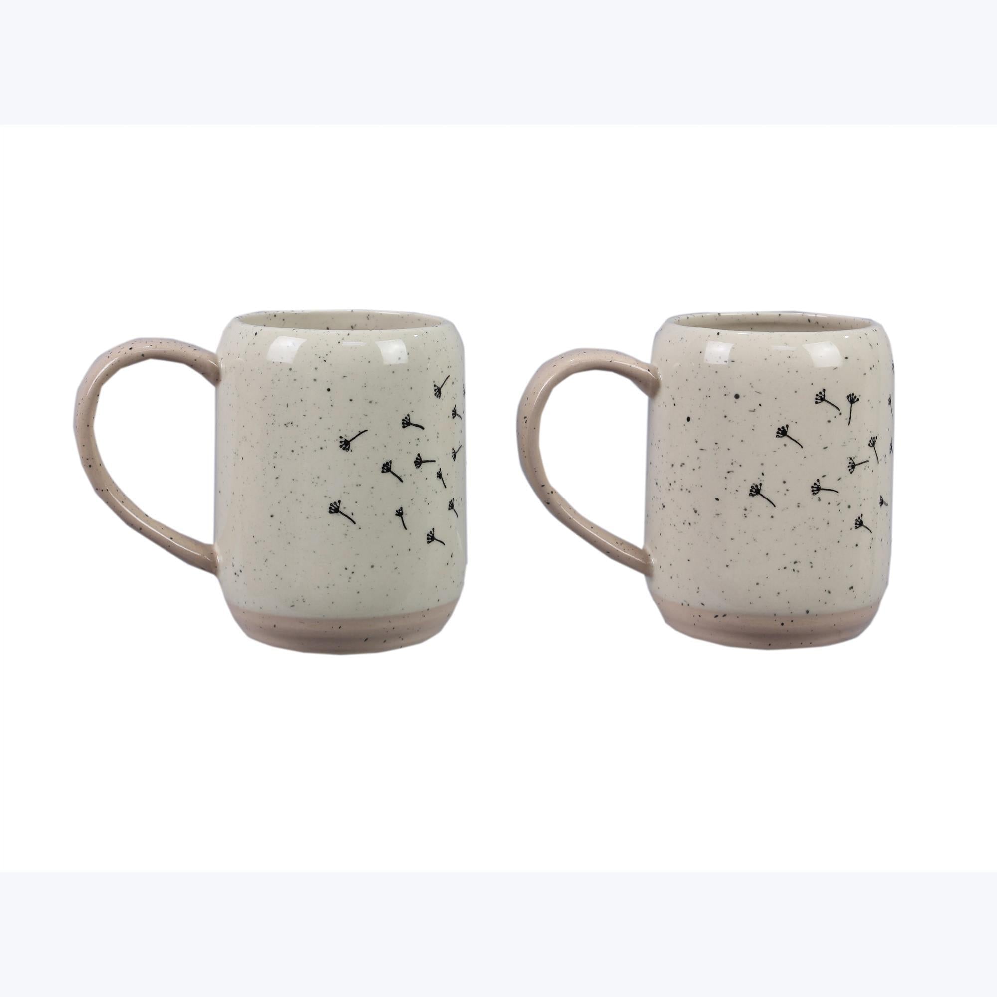 Dandelion Dreams Ceramic Mug - Handmade Floral Design Coffee Cup for Home, Office & Gifts - Perfect for Tea, Coffee & Hot Beverages