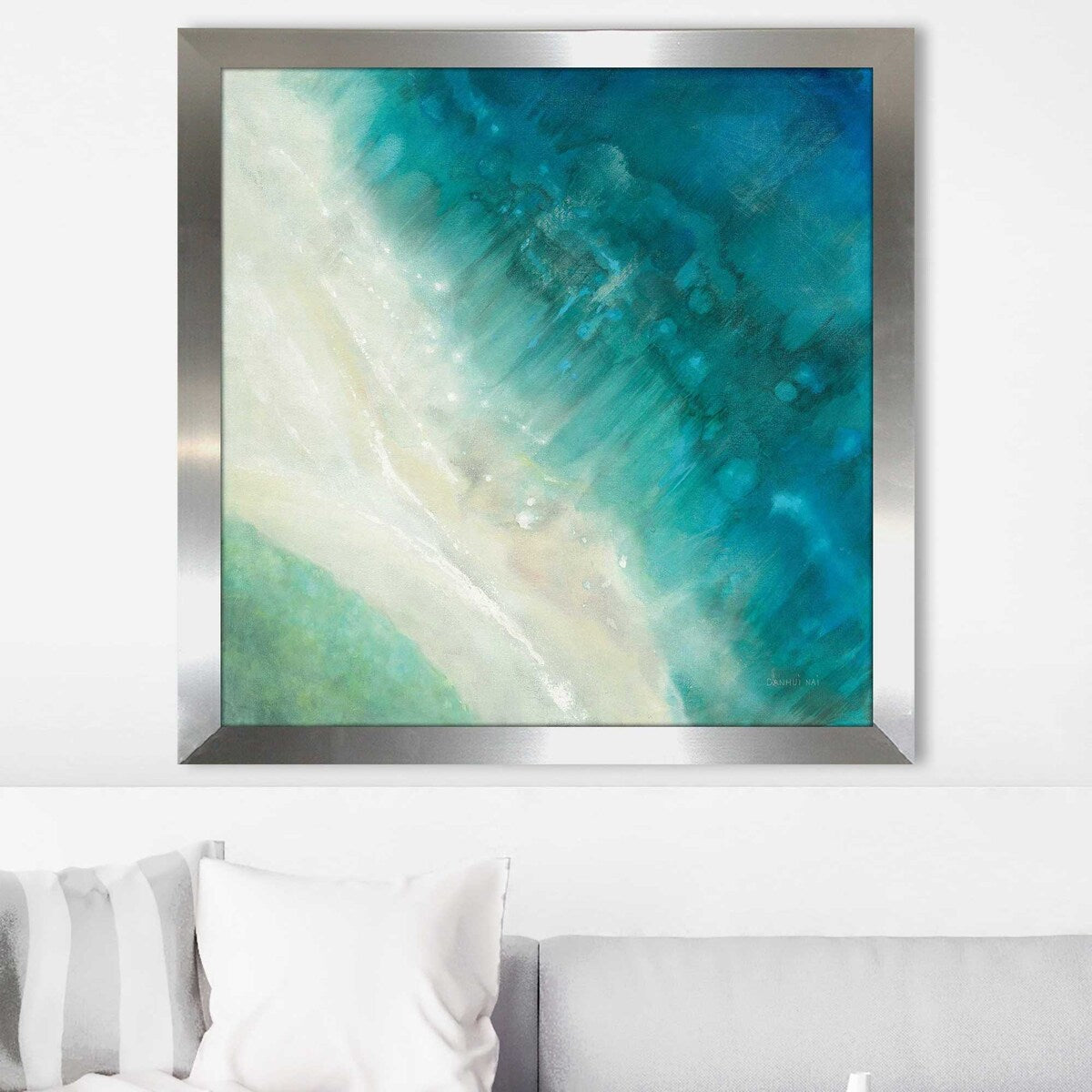 Stunning Birdseye View Print on Premium Acrylic - Wall Art Decor for Living Room, Office & Bedroom