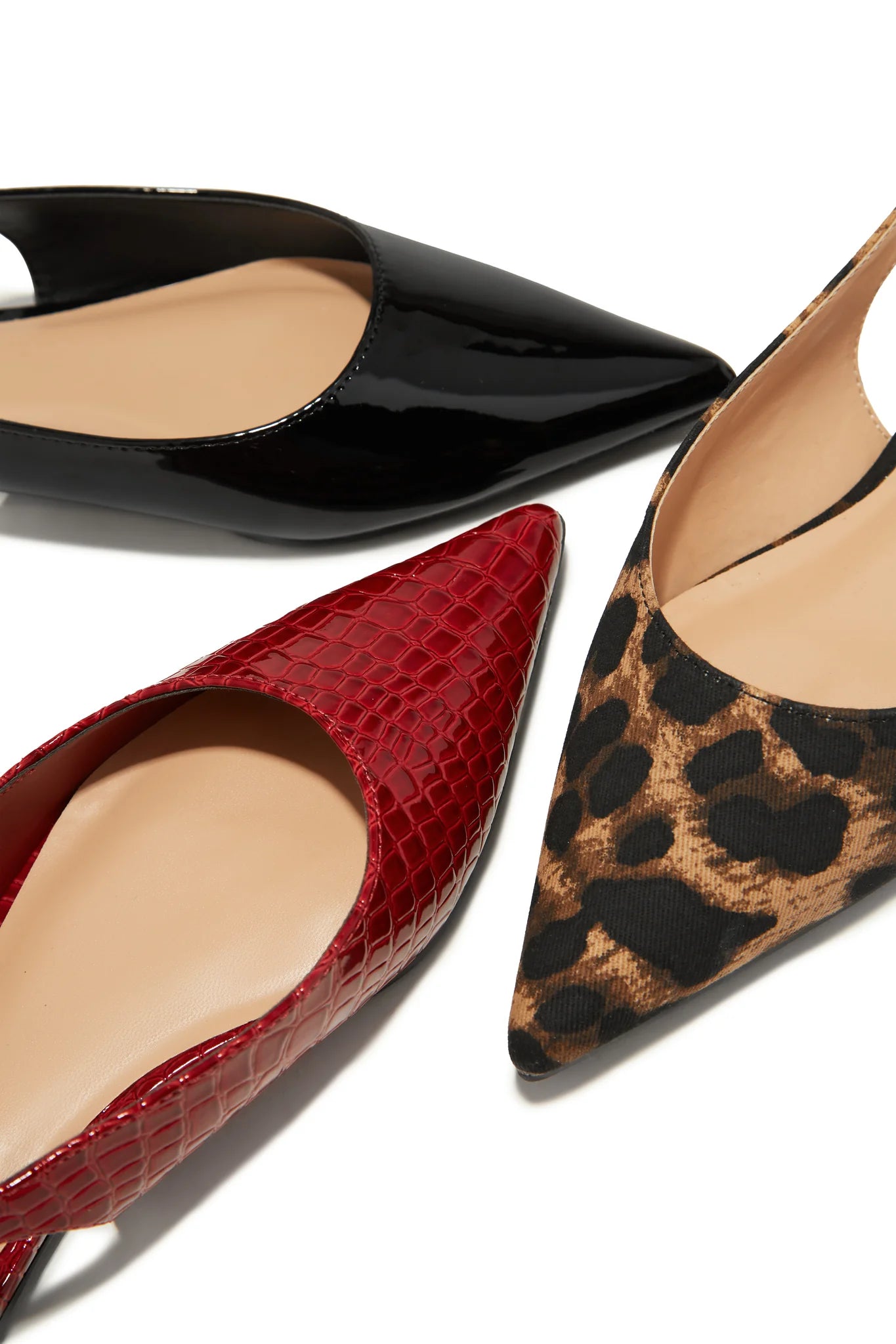 Ashlyn Pointed Toe Flats - Women's Leopard Print Ballet Shoes for Work & Dress | Comfortable Slip-On Flats for Office, Party & Everyday Wear