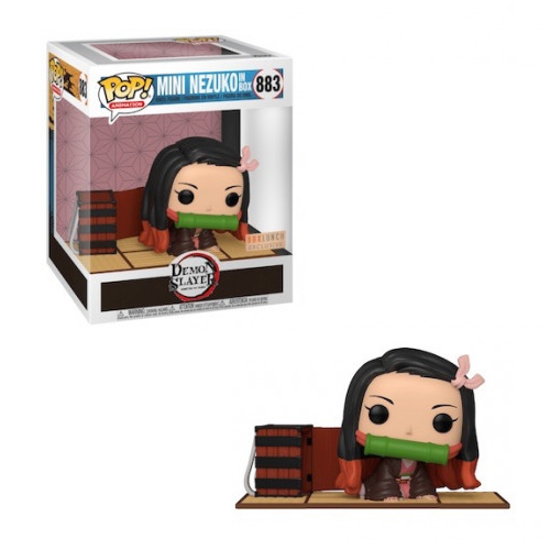 Funko Pop! Demon Slayer: Mini Nezuko in Box #883 - Anime Collectible Figure for Fans & Gift Idea | Perfect for Home Display, Office Decor, and Anime Conventions