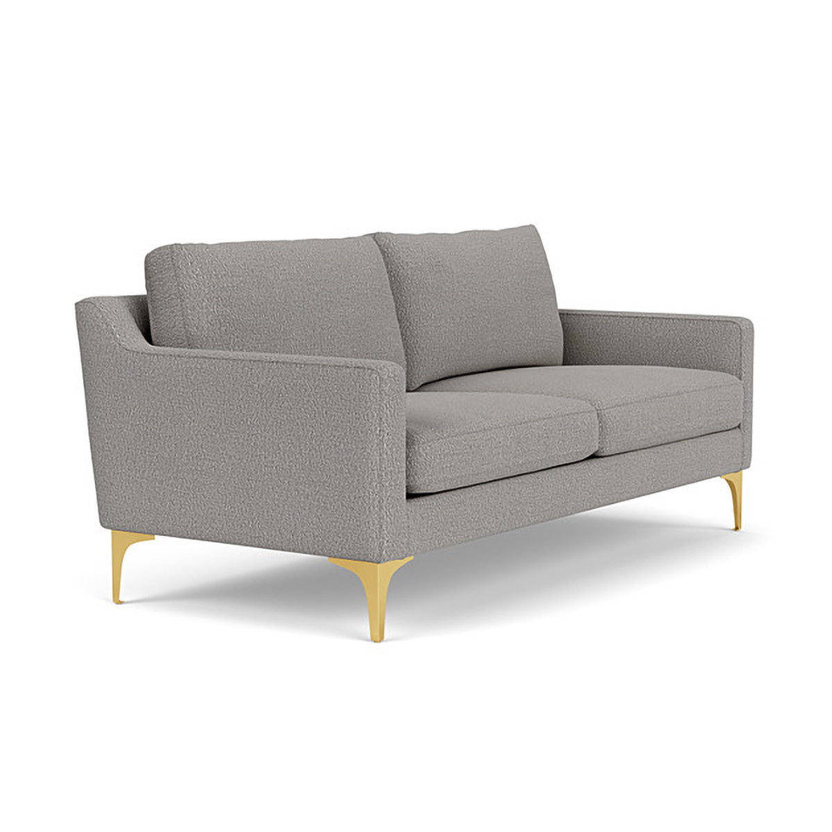Astha Boucle 2 Seater Sofa - Modern Upholstered Loveseat for Small Spaces | Perfect for Apartments, Living Rooms & Cozy Home Decor