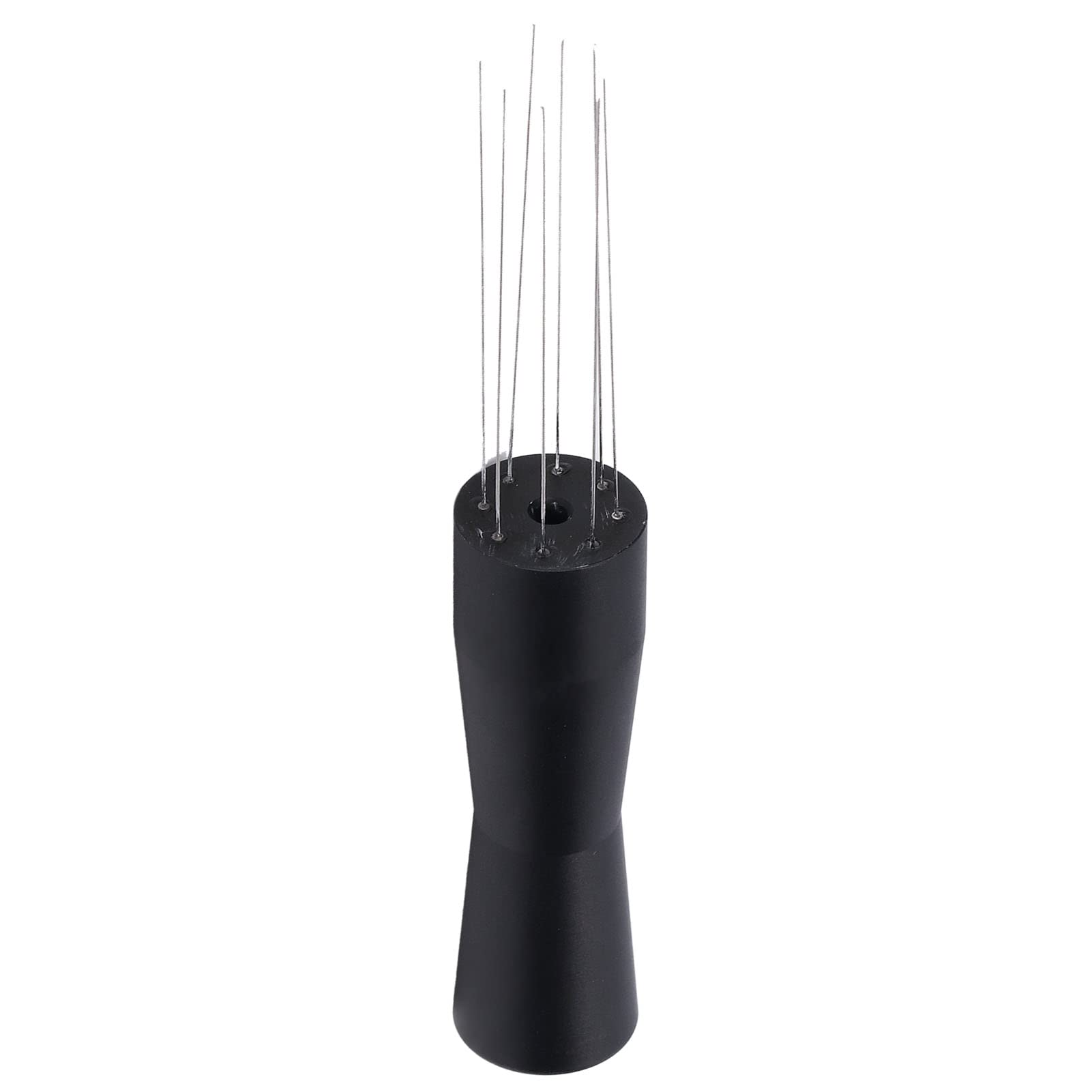 Premium Black Needle-Type Coffee Stirrer Tool - Stable & Durable Barista Accessory for Espresso, Latte & Hot Beverage Preparation