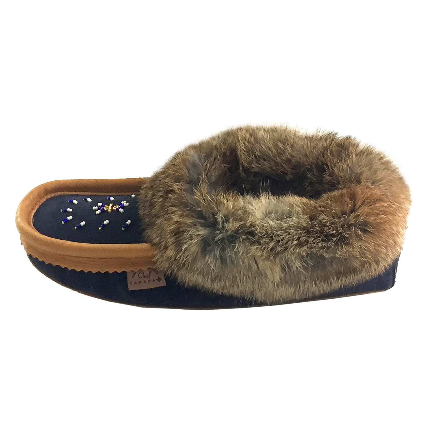 Women's Cozy Fleece Lined Rabbit Fur Suede Moccasin Slippers - Warm Winter House Shoes for Indoor Comfort & Casual Outdoor Wear