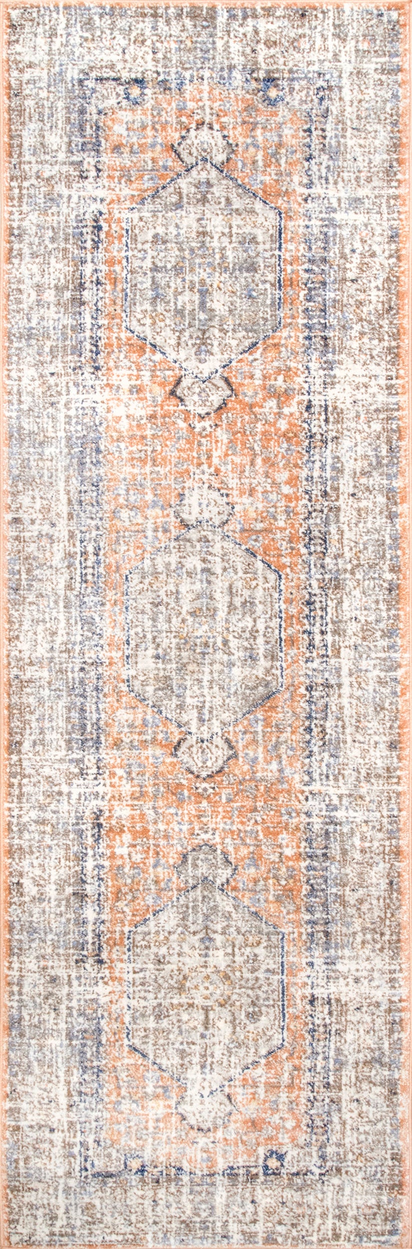 Florid Dreams Rug | Soft Peach Area Rug for Living Room, Bedroom & Nursery | Cozy & Stylish Home Decor