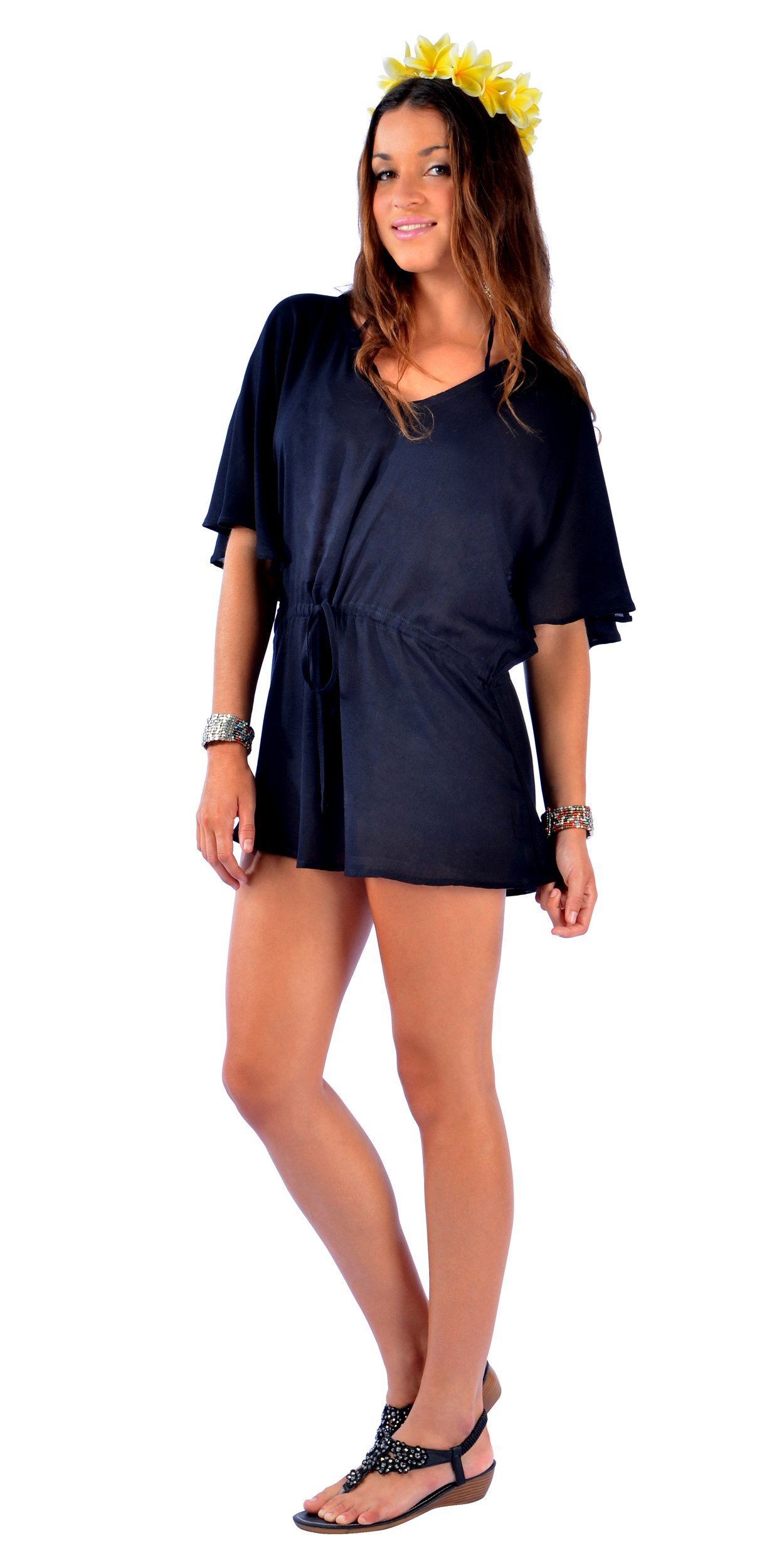 Women's Stylish Cover-Up Top - Lightweight & Breathable Beachwear for Summer - Perfect for Pool, Beach, and Vacation Outfits