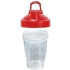 Snap Red Lid + Clear Cup