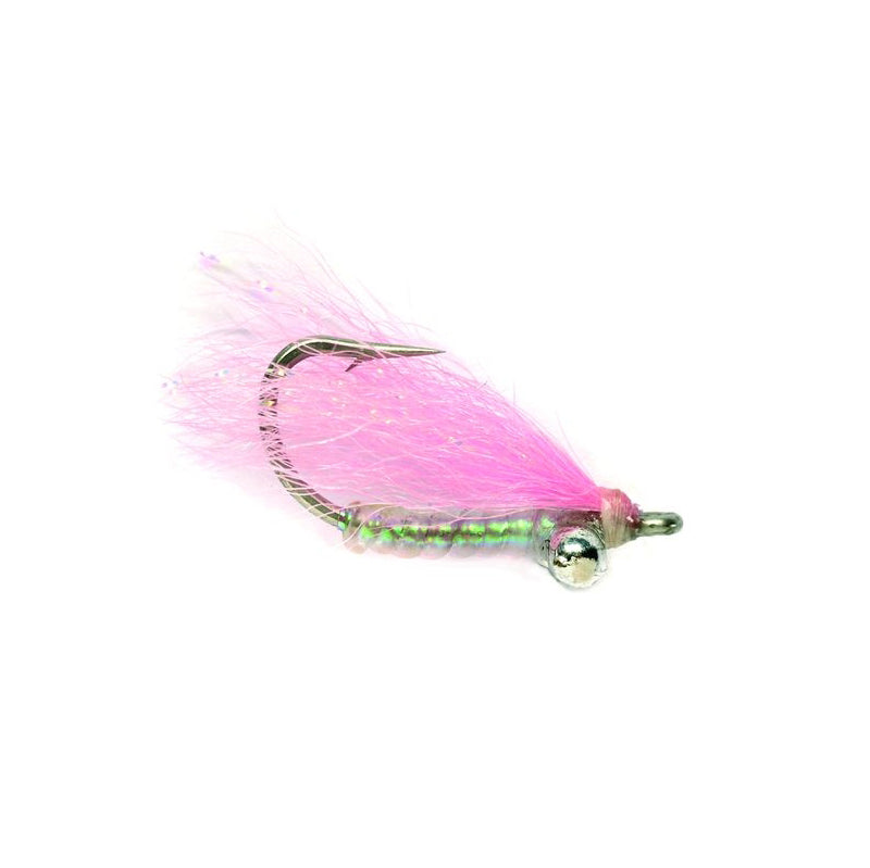 Fulling Mill Stealth Crazy Charlie Pink Fly - Premium Saltwater Fishing Fly for Trout & Bonefish - Perfect for Flats & Coastal Fishing Adventures