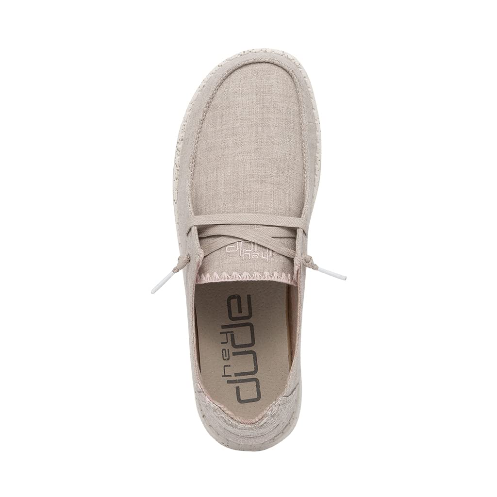 Hey Dude Women's Wendy Woven Loafers - Comfortable & Lightweight Slip-On Shoes for Women | Perfect for Casual Wear, Travel & Everyday Comfort