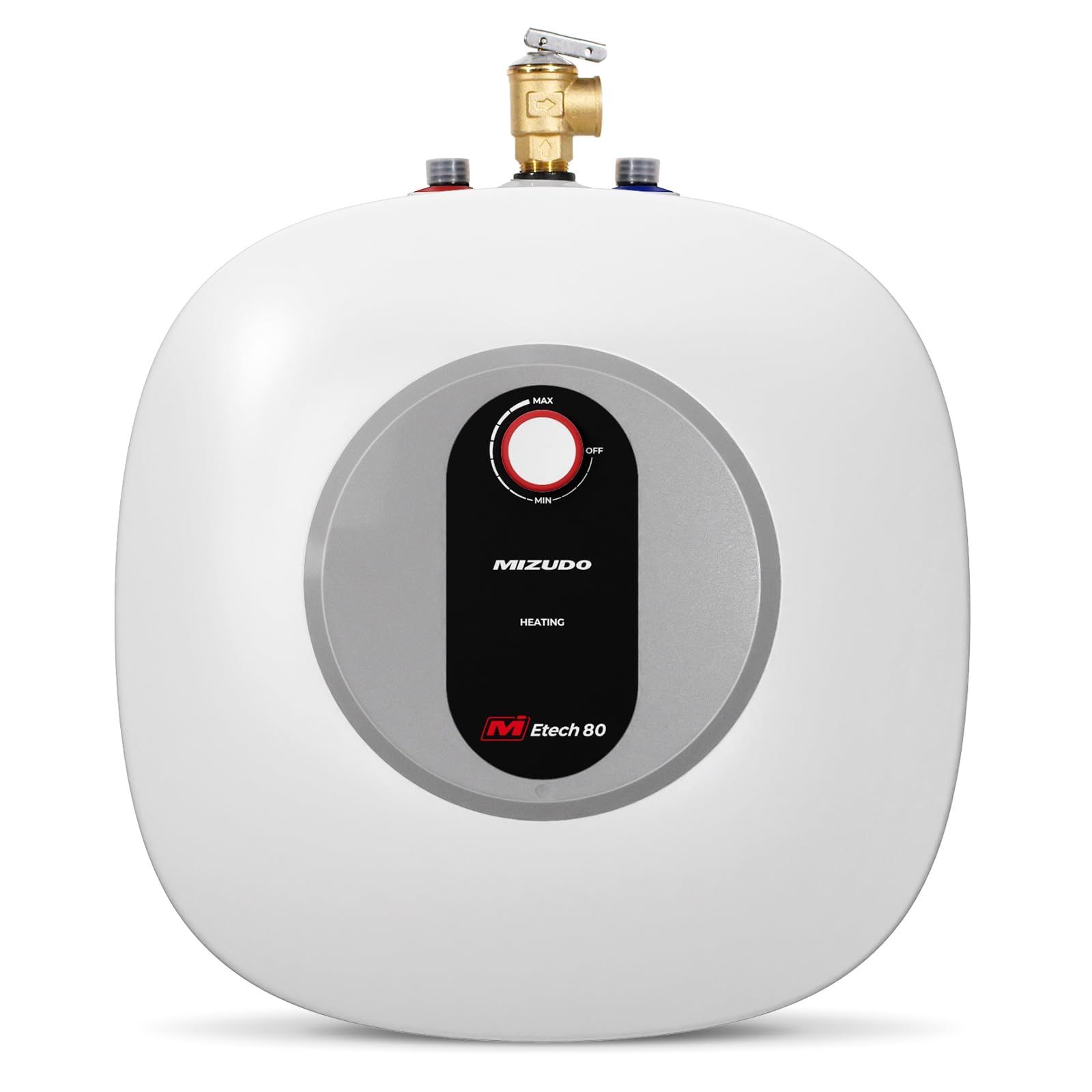 MIZUDO 8.0 Gallon Electric Mini Tank Water Heater - Instant Hot Water for RV, Camper, Kitchen & Food Truck | 120V 1440W Under Sink, Wall or Floor Mounted | Easy Installation for Small Spaces & On-the-Go Use