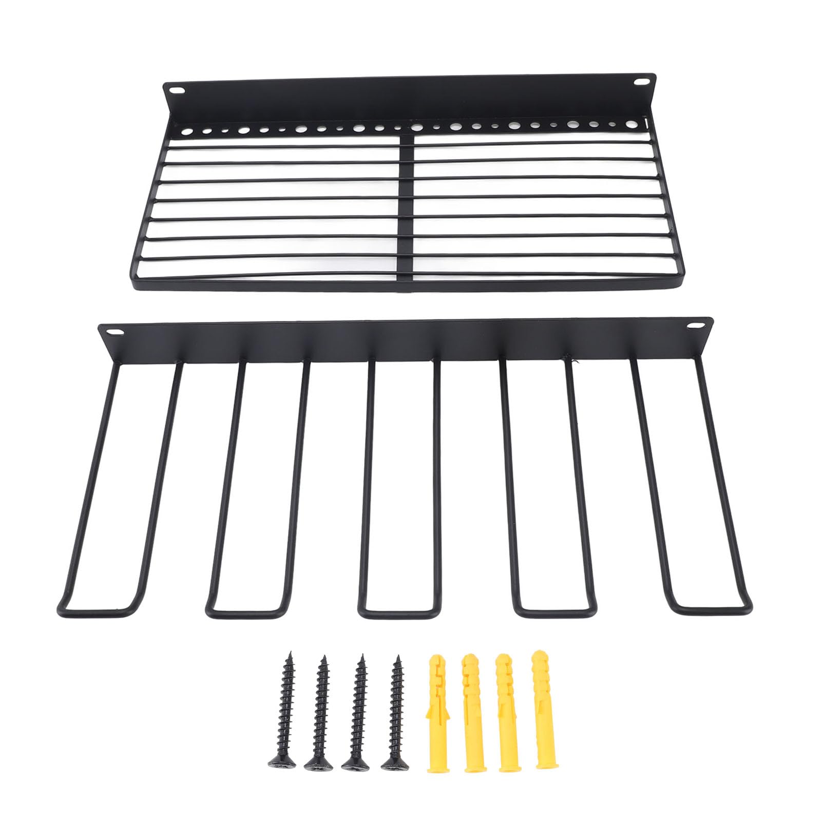 Yuecoom Wall Mount Power Tool Organizer - Heavy Duty Garage Storage Rack & Shelf for Hand Tools, Rechargeable Drills & Screwdrivers | Perfect for Garage Organization & Workshop Tool Storage