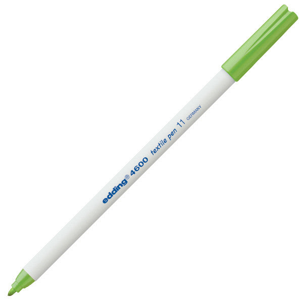 edding 4600 Bullet Tip Fabric Marker Pen - Permanent Textile Marker for Clothing, Shoes & DIY Crafts - Ideal for Fabric Painting, Custom T-Shirts & Home Decor Projects