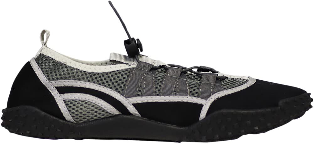 NORTY Wave Aqua Sock - Men's Water Shoes for Swimming, Beach & Water Sports - Quick-Dry Lightweight Swim Shoes with Drain Holes - Perfect for Pool, Surfing, Kayaking & Outdoor Activities