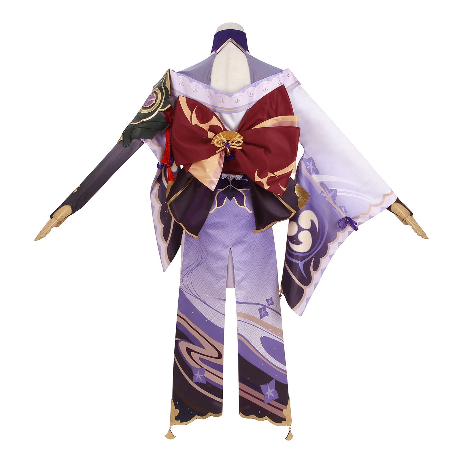Raiden Shogun Cosplay Costume - Official Genshin Impact Baal Outfit for Women (XXL Size) | Anime Convention, Halloween Cosplay & Themed Party Costuming