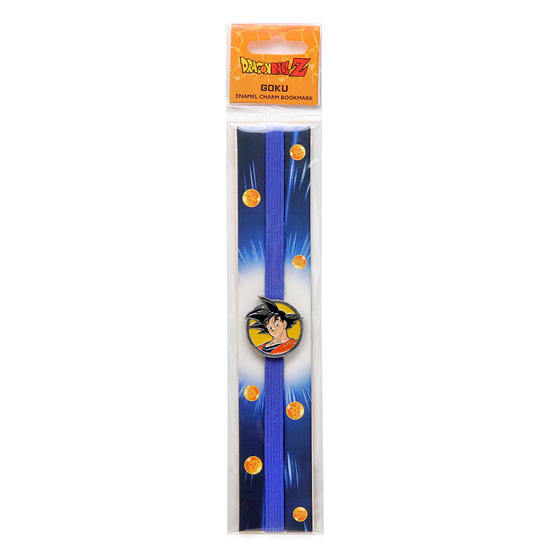 Dragon Ball Z Goku Anime Enamel Charm Bookmark - Perfect Gift for Anime Fans, Collectors & Book Lovers