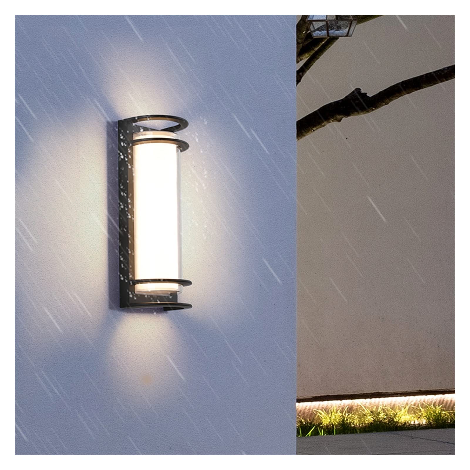 Waterproof IP65 LED Outdoor Wall Lamp - Cold White Porch Light for Garden, Balcony, Fence & Public Toilets | MOTOT Durable Exterior Sconce Lighting for Vestibule & Park Areas