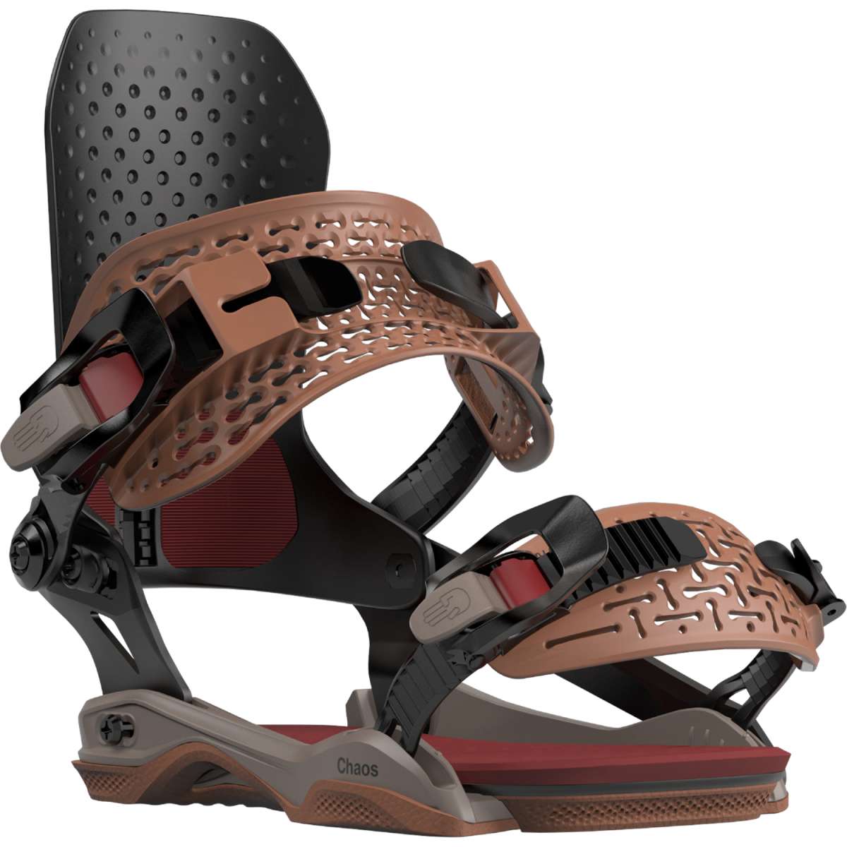Bataleon Chaos Snowboard Bindings 2024 - All-Mountain Freestyle Snowboard Bindings for Men & Women | Perfect for Park, Powder & Freeriding
