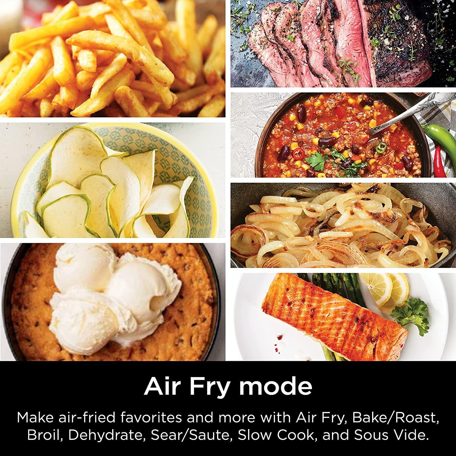 Ninja Speedi Rapid Cooker & Air Fryer - 6 Quart Capacity, 12-in-1 Multi-Cooker for Steaming, Baking, Roasting, Searing, Sautéing, Slow Cooking & Sous Vide | Fast 15-Minute Meals in One Pot | Perfect for Quick Family Dinners, Meal Prep & Healthy Cooking | Light Gray
