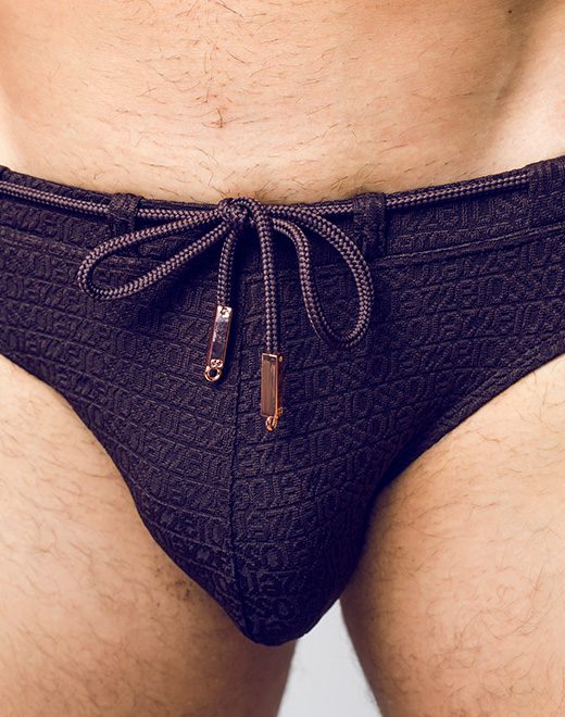2Eros Textured Swim Brief for Men - Comfortable & Stylish Quick-Dry Swimwear for Beach, Pool & Vacation - Perfect for Swimming, Sunbathing & Water Sports