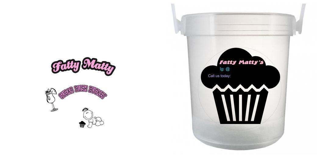 32 oz Plastic Rum Buckets with Custom Sticker - Perfect for Beach Parties, Tailgating & Tropical Cocktails | Reusable Drink Containers for Summer Events & Outdoor Gatherings
