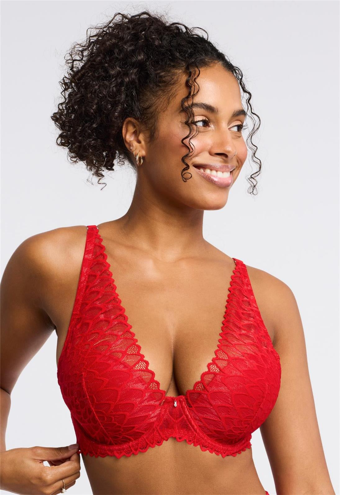 Lace Mystique Sweet Red Dress - Elegant Lace Evening Gown for Women | Perfect for Cocktail Parties, Date Nights & Special Occasions