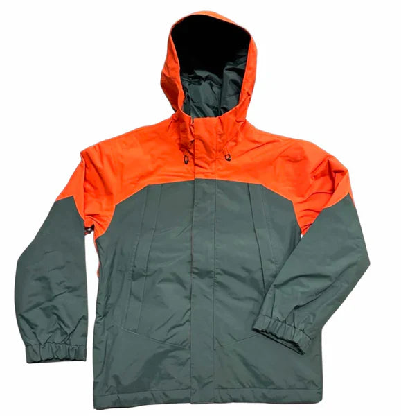 Vans MTE Hellbound Jacket - Waterproof Windbreaker for Men & Women | Fiesta/Green Gables Color | Outdoor Hiking, Camping & Winter Activities
