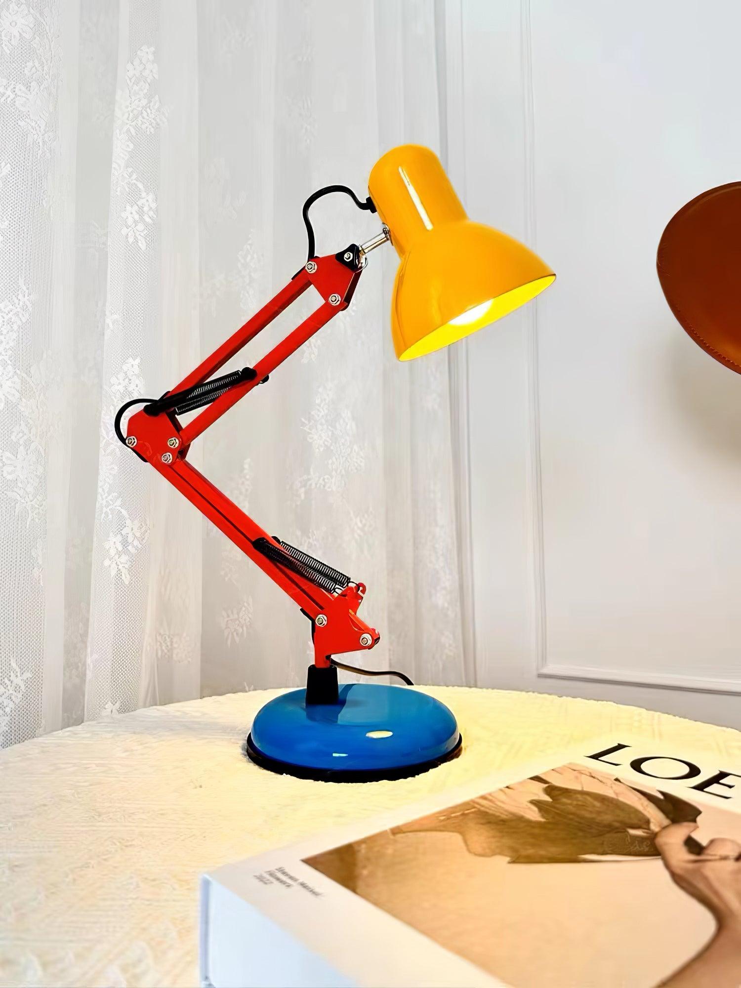 Flexi Bright Adjustable LED Table Lamp - Dimmable Touch Control, Eye-Caring Light for Bedroom, Office & Study - Perfect for Reading, Working & Nightstand Use