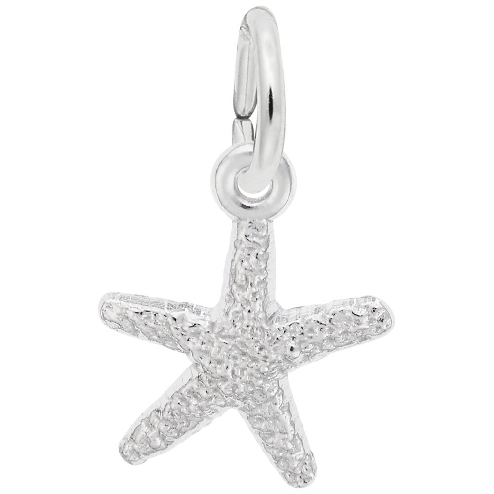 Starfish Charm Pendant for Jewelry Making - Sterling Silver or Gold Plated Charms for DIY Bracelets, Necklaces, and Anklets - Perfect for Beach-Themed Accessories, Summer Fashion, and Gift Giving