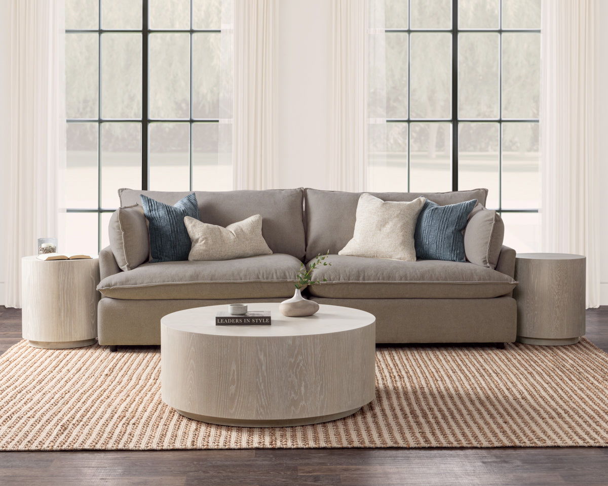 Caplan Upholstered Modular Sectional Sofa - Modern L-Shaped Living Room Couch with Reversible Chaise for Home, Apartment & Office