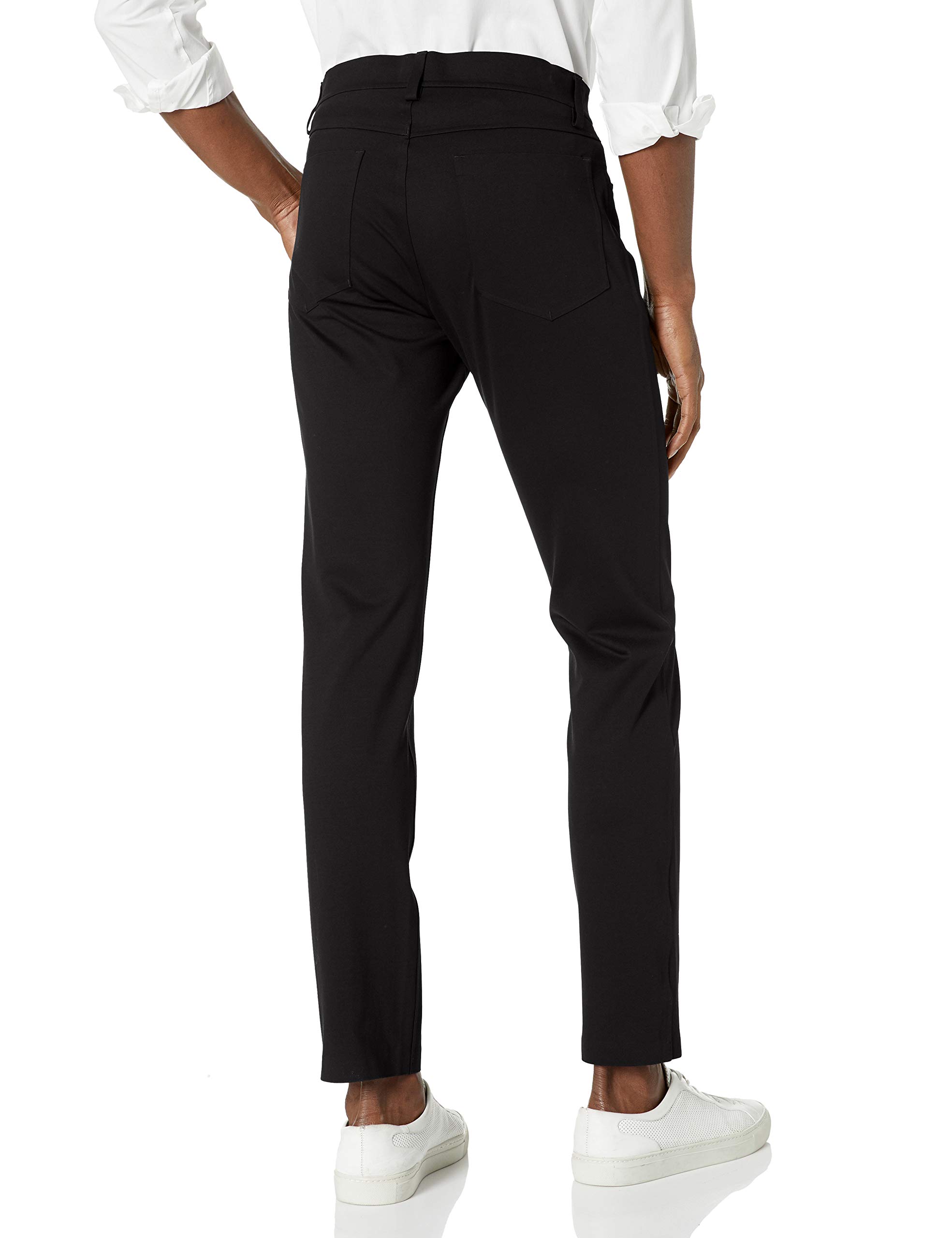 Theory Men's Tech Raffi Pants - Slim Fit Stretch Dress Pants for Business Casual & Office Wear - Comfortable Work Pants for Professionals