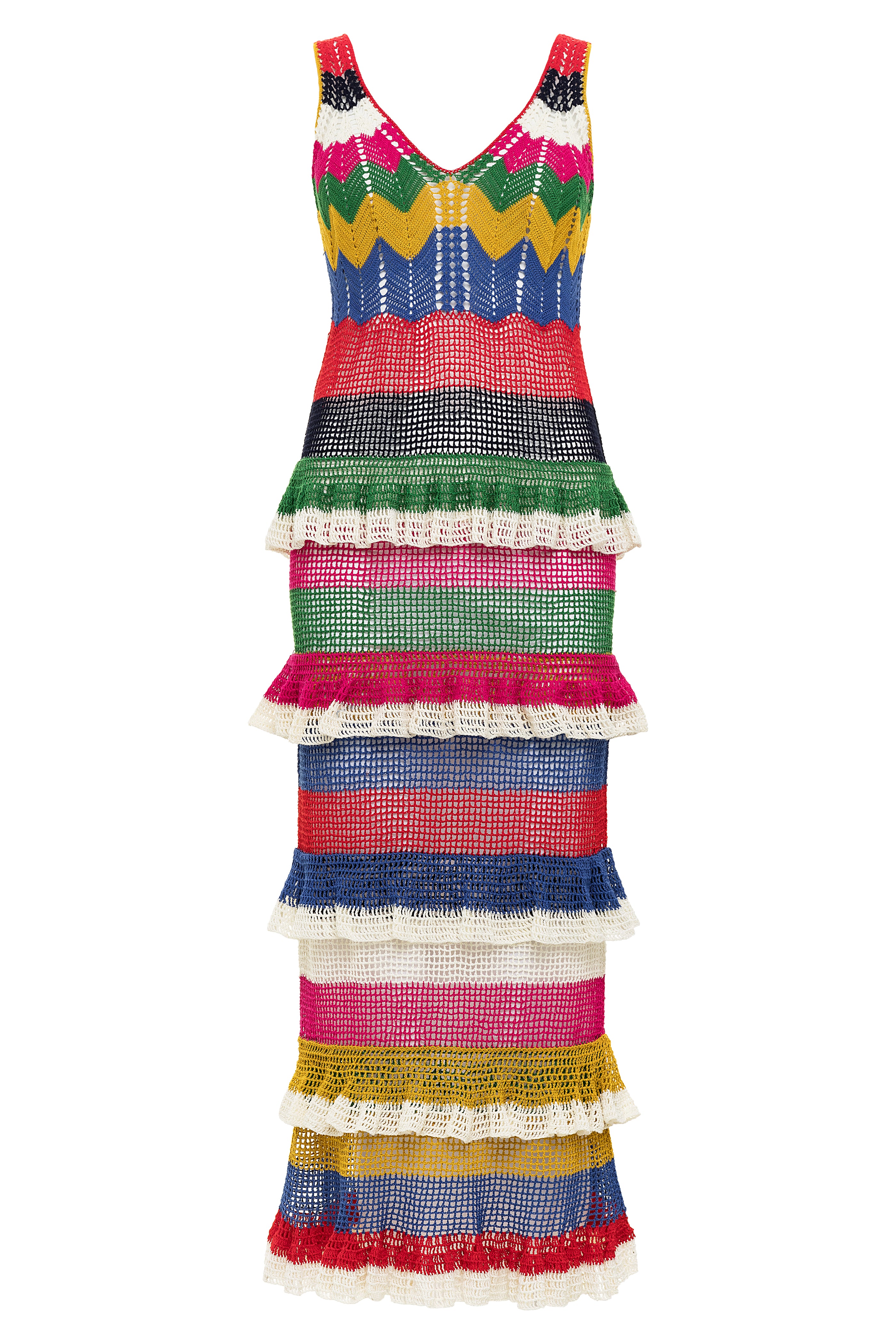 Elegant Crochet Dress for Women - Boho Summer Beach Dress - Perfect for Vacations, Weddings & Casual Outings