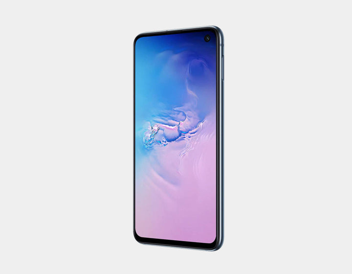 Samsung Galaxy S10e SM-G970F 128GB 6GB RAM Dual SIM Unlocked Smartphone (Prism Blue) - International GSM Version for Travel & Business Use