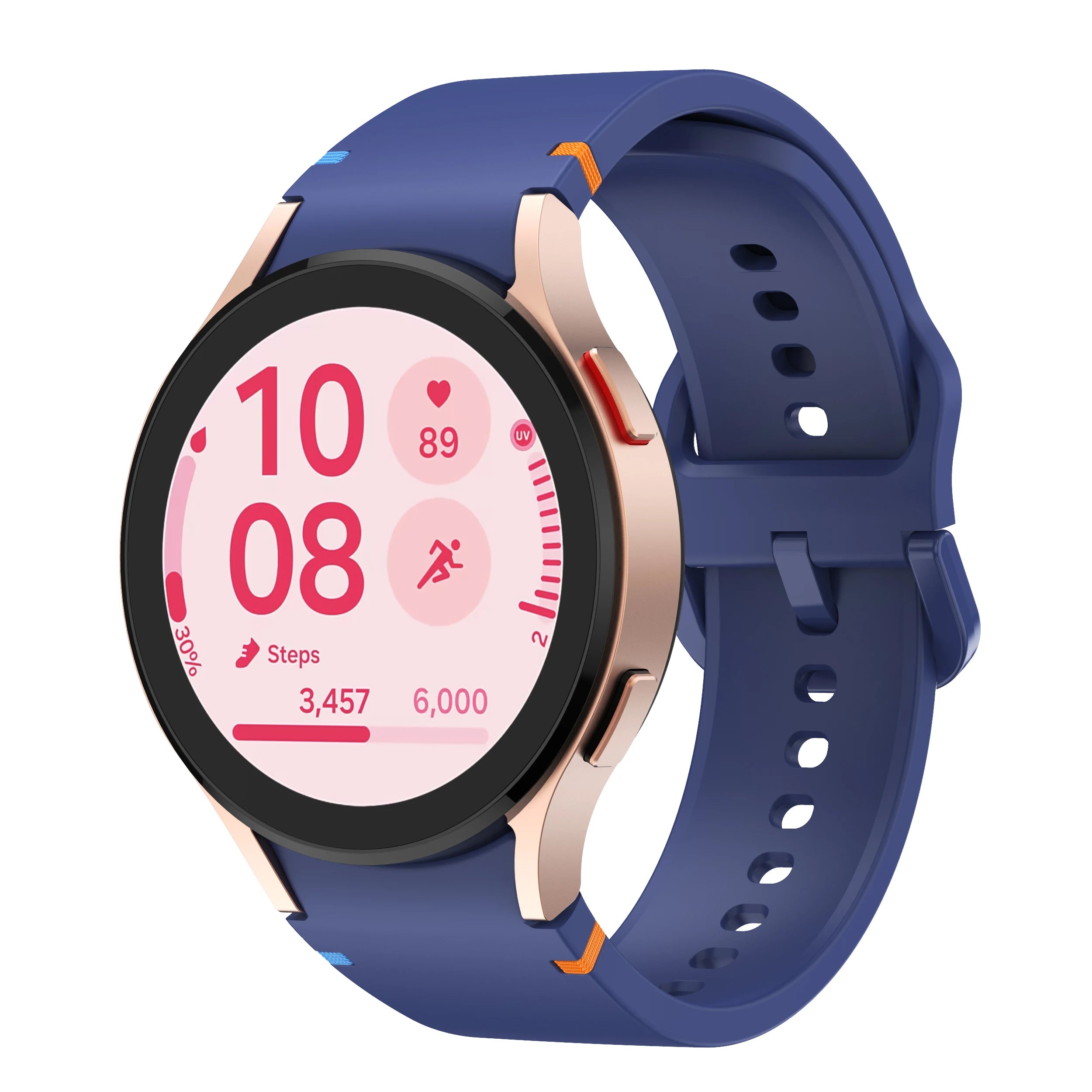 Samsung Galaxy Watch Sporty Silicone Bands - Durable, Comfortable & Stylish for Running, Workouts & Everyday Wear