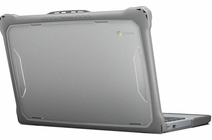 MAXCases Extreme Shell F2 Slide Case for Lenovo 14e Chromebook G3 14 - Durable Protective Cover for School, Work & Travel - Shockproof & Scratch-Resistant Laptop Case (Black)