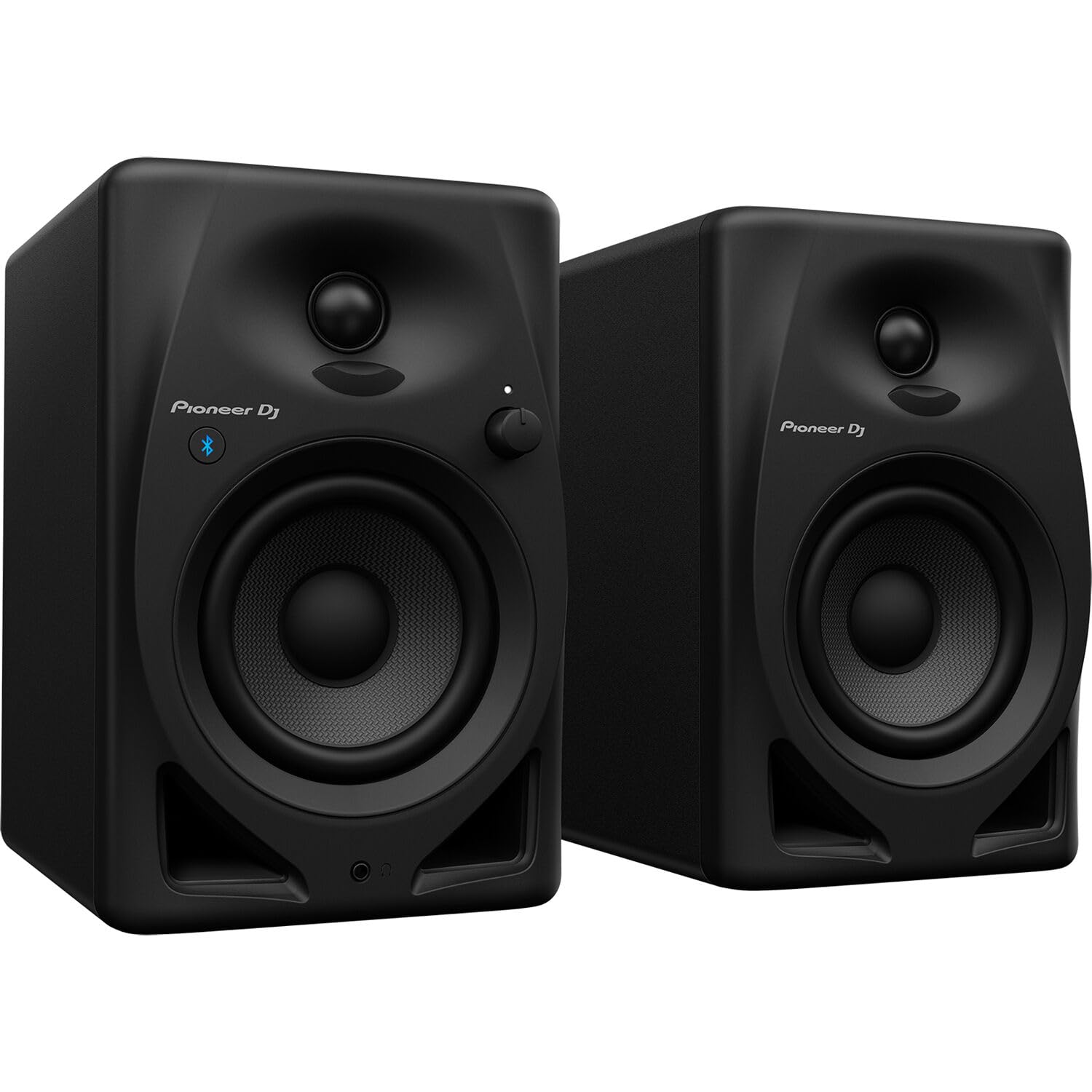 Pioneer DM-40D-BT 4-inch Bluetooth Studio Monitor Speakers (Pair, Black) with Isolation Pads - Perfect for Home Recording, Music Production & Gaming Setup