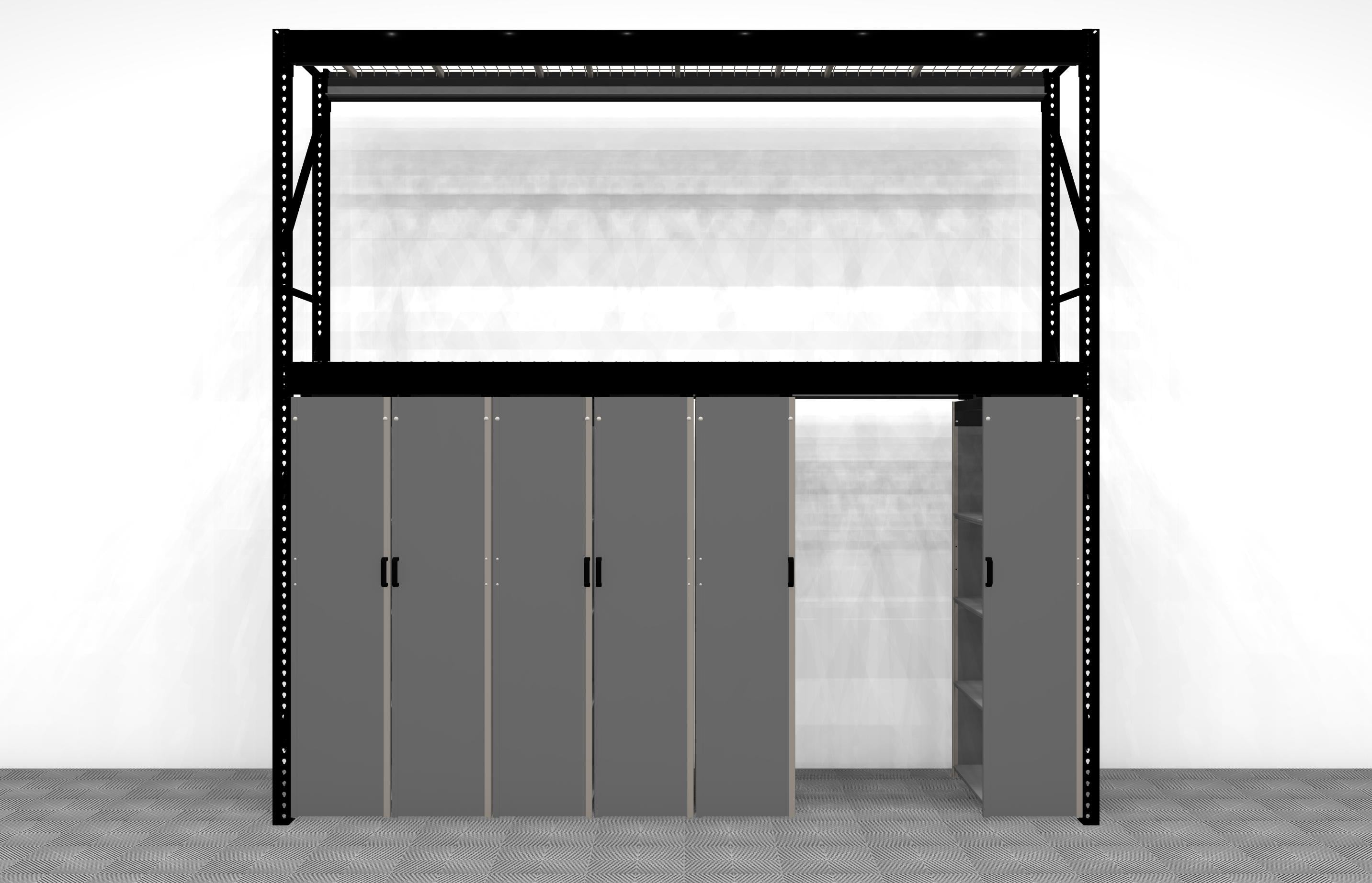 Levrack Heavy Duty Storage Shelving Units - Durable Metal Shelves for Garage, Warehouse & Home Organization